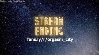 orgasm_city - [Chaturbate Free Video] Ass Onlyfans Homemade