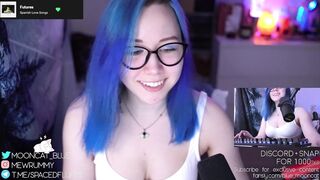 blue_mooncat - Video  [Chaturbate] Hidden Show negao mamando -baitbus