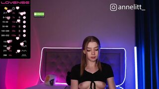 annelitt - Video  [Chaturbate] amatuer-porn hot-girls-getting-fucked flexing pigtails