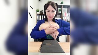 VeryBaby - Porn Video [Bongacams]: elegant cleavage, breathtaking chest, tantalizing passion