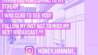 honney_hannah - [Chaturbate Record Video] Spy Video Hidden Show Ass