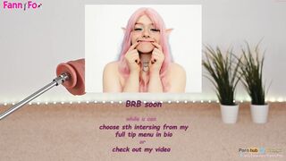 i_fannyfox - [Video/Private Chaturbate] Masturbate Naked Natural Body
