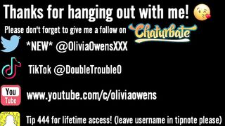 oliviaowens - [Chaturbate Best Video] Wet Cum Webcam Model