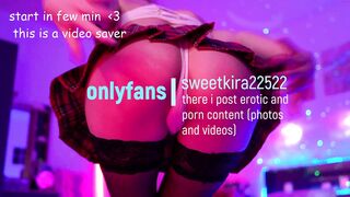 sweetkira555 - [Private Cam Clip Chaturbate] Hot Parts Hot Show Horny